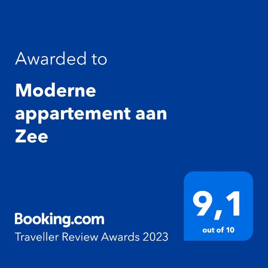 Moderne Appartement Aan Zee Ostend Exterior foto